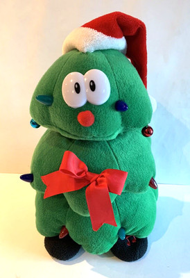 Rockin Robbie Christmas Tree Animated Cuddle Barn Singing Dancing Light Up