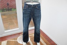 Mens 527 Levi Strauss W36 L31 Dark Blue Indigo 36R Jeans Slim Bootcut