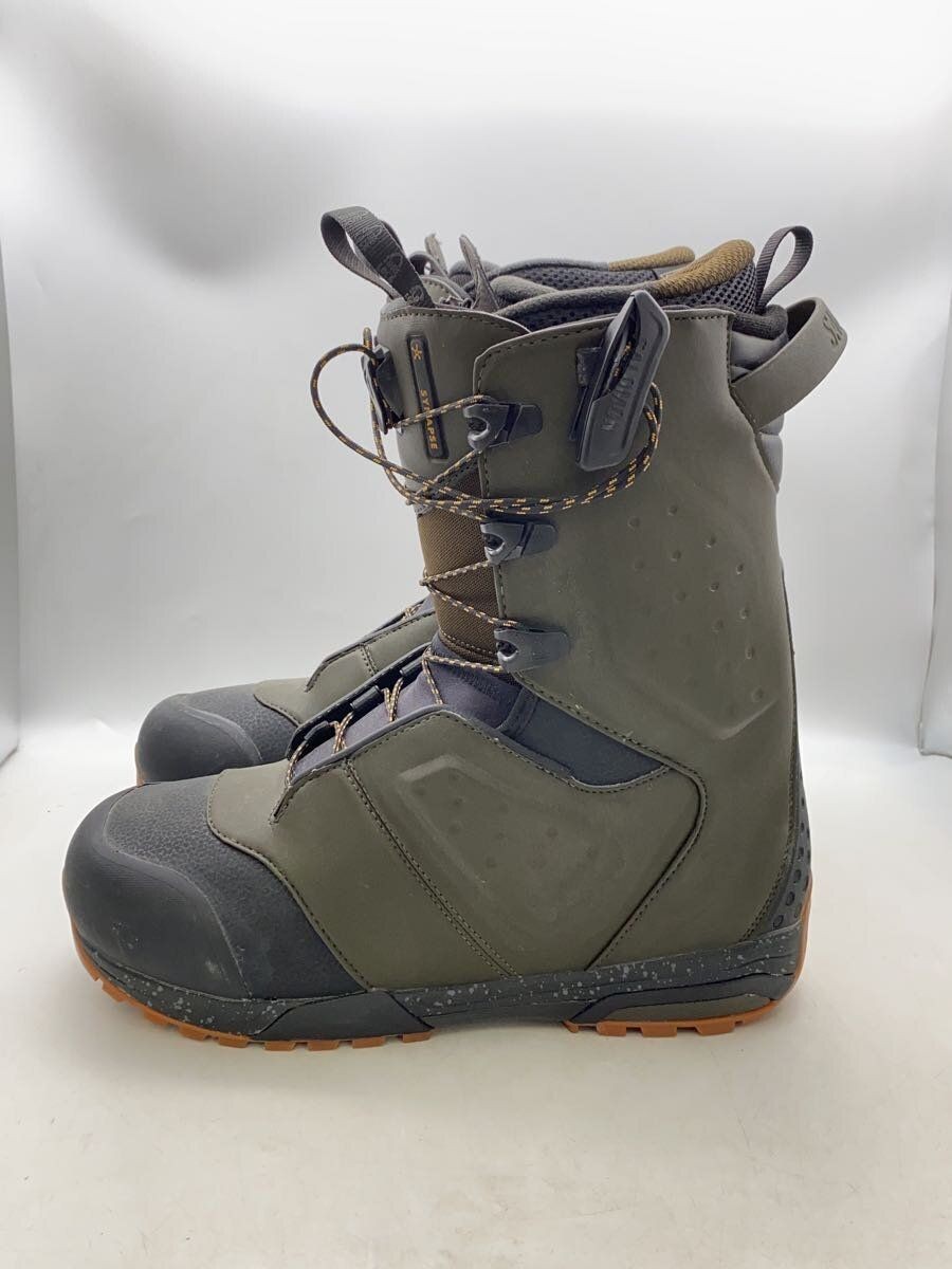 Scarponi da snowboard Salomon 28 5 cm kaki usati