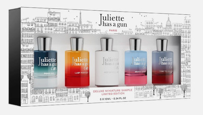 JULIETTE HAS A GUN Perfume Deluxe Miniature Limited Edition 5 pc Set 10mL