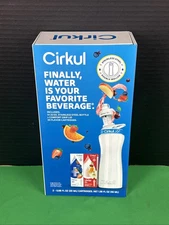 Cirkul 22 Oz Stainless Steel Starter Kit + 2 Flavor Cartridges EXP 01/27