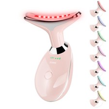 Facial Massager, Red-Light Portable Face Neck Massager Wand for Skin Care Pi...