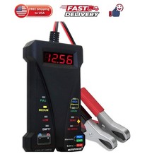 12v Digital Car Battery Tester Voltmeter And Charging System Analyzer With Lc... 12v Digital Car Battery Tester Voltmeter And Charging System Analyzer With Lc...