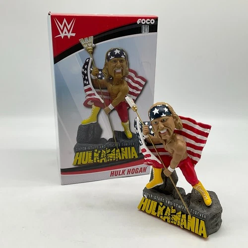 2025 Hulk Hogan WWE Stars and Stripes Bobblehead Hulkamania Wrestling