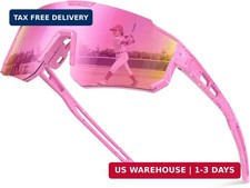Kids Polarized Sunglasses for Boys Girls, Youth Baseball Softball Cycling Spor