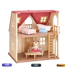 Calico Critters Red Roof Home Cozy Cottage 2026 Edition Dollhouse