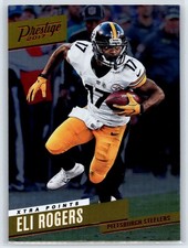 2017 Panini Prestige Eli Rogers Xtra Points Red Parallel Steelers #139