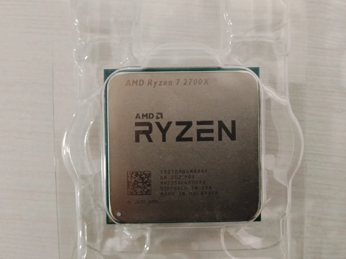 Procesador AMD Ryzen 7 2700X 8-Core AM4 Usado, sin disipador.