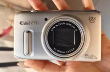 Canon PowerShot SX240 HS Digital Camera 12.2MP 12x Built-in Wi-Fi Optical Zoom