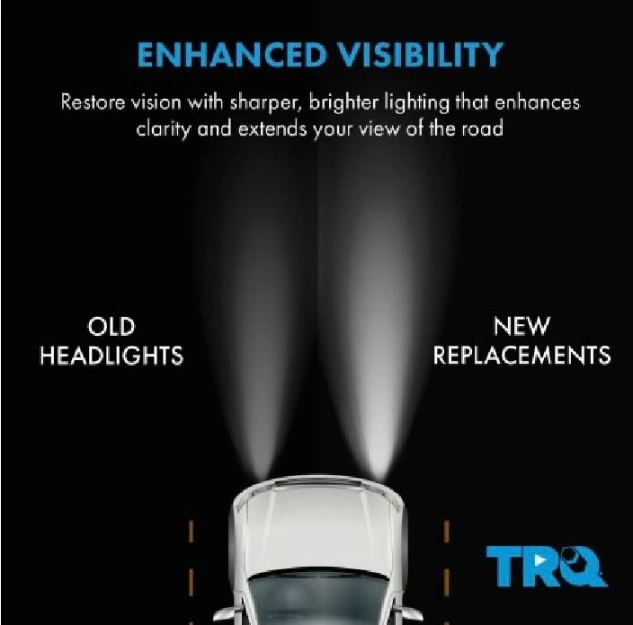 Novo Par de Lâmpadas de Faróis Direitos Esquerdos para 2007 2008 2009 2010 Jeep Compass - Imagem 3 de 4