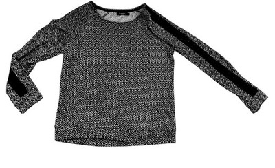 B.young Dünner Pullover In Schwarz Und Weiß Größe S Damen Spitze Auf Dem Arm