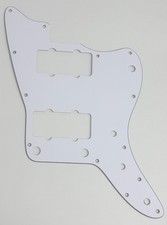 Guitar Pickguard For Fender US Jazzmaster No Rhythm Control Style 3 Ply White