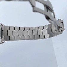 2025 Unworn Cartier WHSA0015 de Santos 39.8mm Steel Hand Wound Skeleton Watch 10