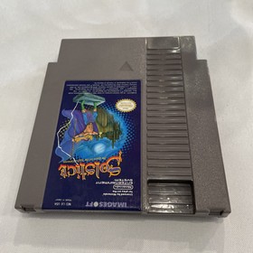 Solstice The Quest for the Staff of Demnos -(Nintendo NES, 1990) Tested / Works