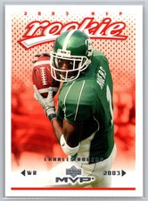 2003 Upper Deck MVP #372 Charles Rogers RC Detroit Lions Rookie Football Card. rookie card picture