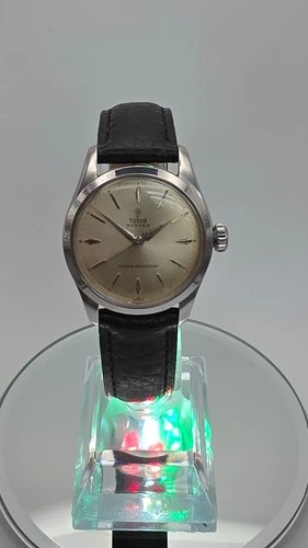 Rolex Tudor Oyster Vintage 1950's Gents Mechanical Watch on New Leather Strap.