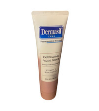 Dermasil Facial Scrub with Vitamin C Niacinamide, Face, 5 fl oz, White