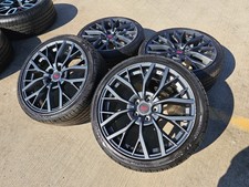 19" Subaru WRX OEM wheels rims 68854 tires