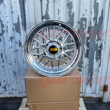 18 18 Inch Rs2 Style Full Chrome 5x1125x120 Rims Squared Set 18x9 25 Cb74.1