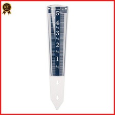 5 Inch Acrylic Rain Gauge Easy Read Outdoor Rain Meter