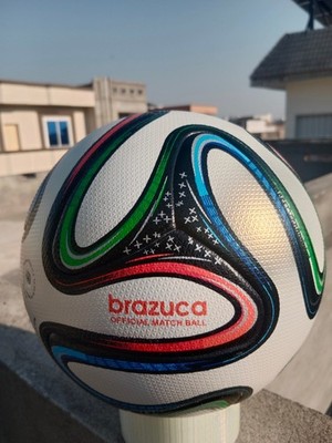 Adidas Brazuca Soccer Ball FIFA World cup 2014 Brazil Match Ball Size 5 Football