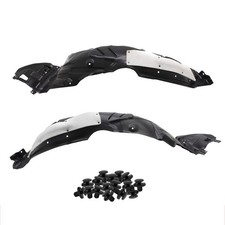 Fender Liner Set with Clips for 2017-2019 Corolla Front Driver Passenger Sides