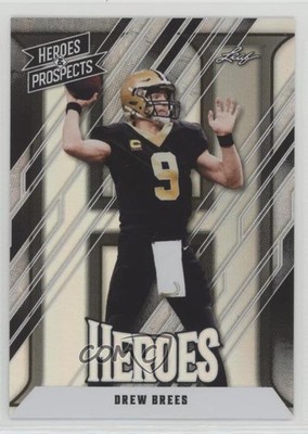 2024 Leaf Heroes & Prospects 99/199 Drew Brees #180 HOF 1xd