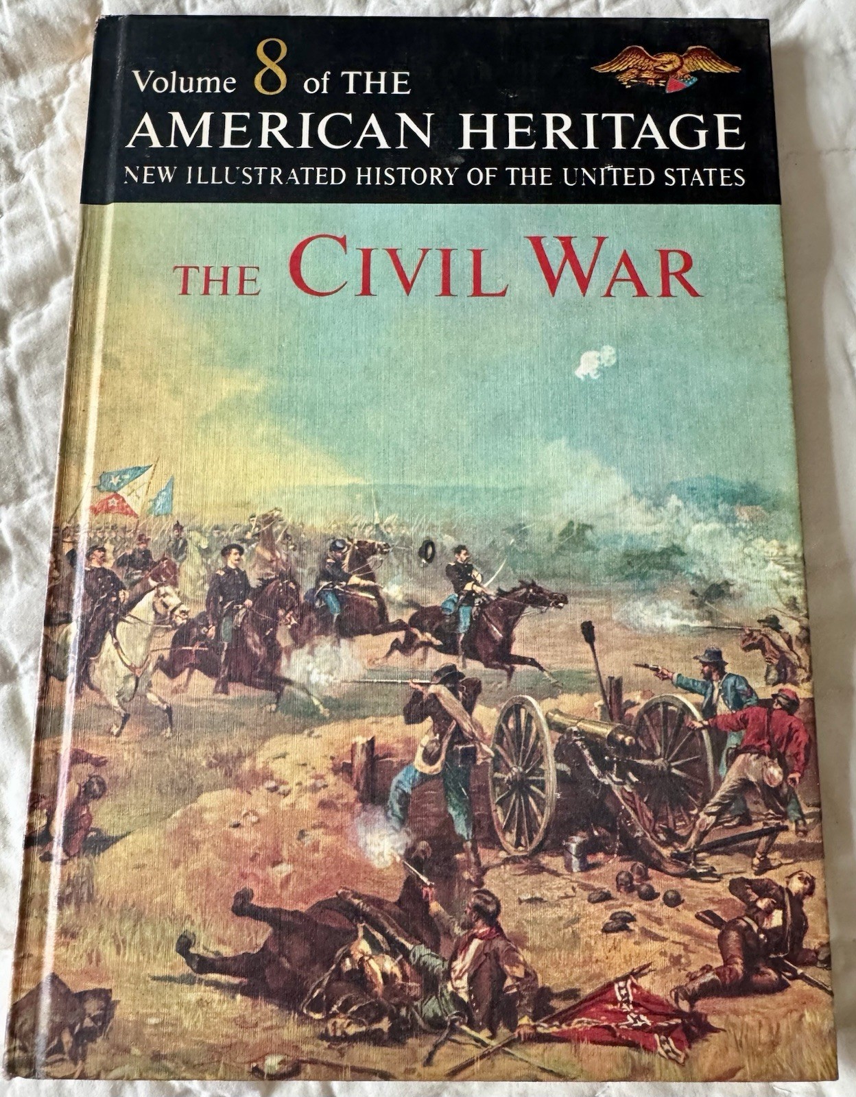 American Heritage Illustrated History Of U.S. Volume 8: The Civil War HC 1963