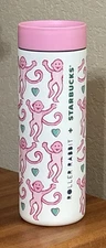 Roller Rabbit x Starbucks x MiiR Holiday Collab Stainless Steel Tumbler 16oz NEW