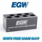 EGW Case Gauge Ammo Checker for 45 ACP 7 Hole NEW! # 70140