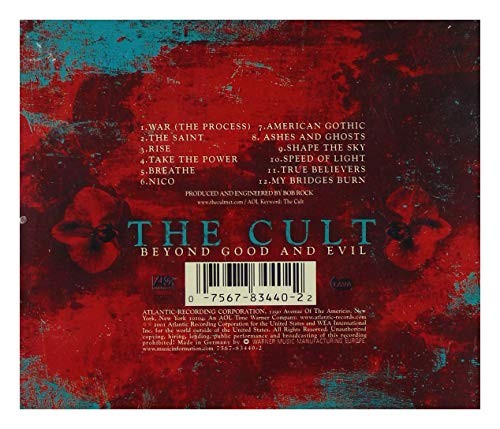 The Cult - Beyond Good and Evil - The Cult CD YZVG The Cheap Fast Free Post