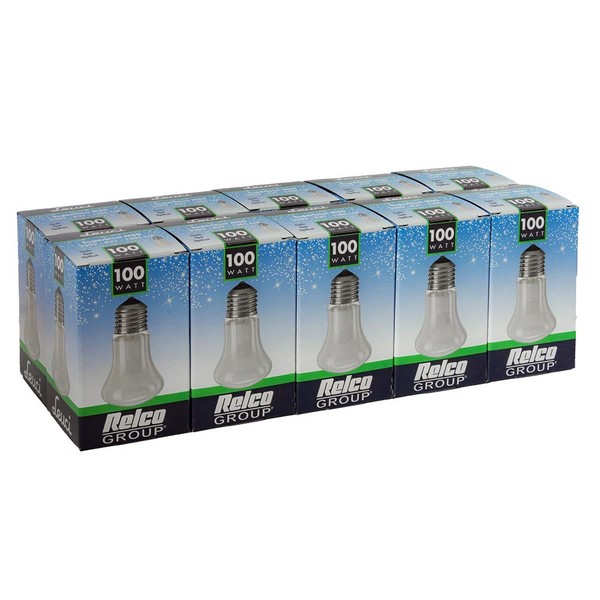 10 X Leuci GlüHbirne Krypton M50 Pilzform 100W E27 Opal Matt Lampe Warm Dimmbar-image