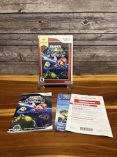 Super Mario Galaxy Nintendo Wii Replacement CASE And MANUAL Only, No Game Disc