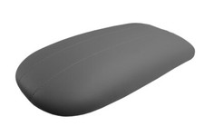 Console Lid Pull Over Cover Leather For Ford Expedition 1997-2002 Dark Gray