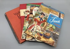 Vintage cookbook booklets Culinary Arts French New England Spry Watkins 1930's