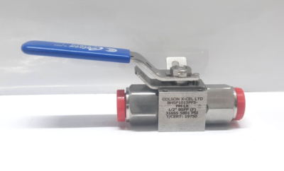 Valvola A Sfera Colson BHSP1010PFS-PM-LK 3/8" BSPP – Acciaio Inox 316, Montaggio A Pannello - Foto 3
