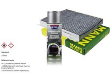 MANN-Innenraum-Filter+Presto Klima-Reiniger für Citroën Xsara Picasso N68
