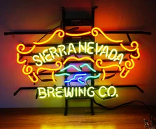 24"x20"Sierra Nevada Brewing Co Boutique Neon Sign Light Handcraft Artwork Decor