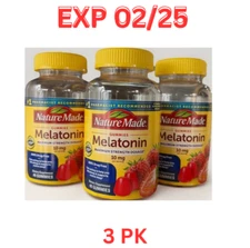 Nature Made Melatonin Gummies - Dreamy Strawberry 10 mg 120 Gummies