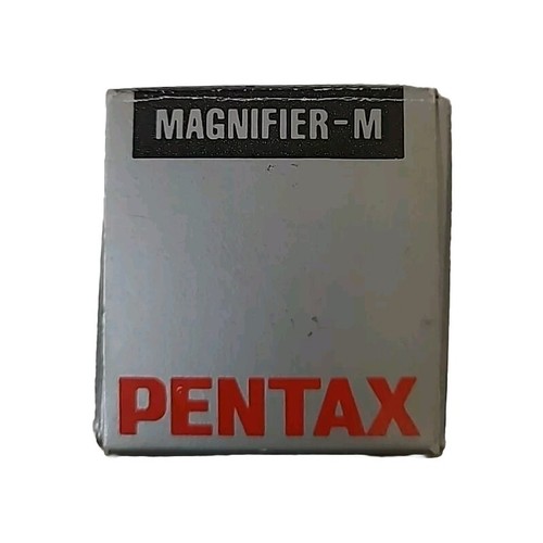 *MINT* Pentax camera viewfinder magnifier - M - with case BOXED - Vintage !!! - Photo 2 sur 9