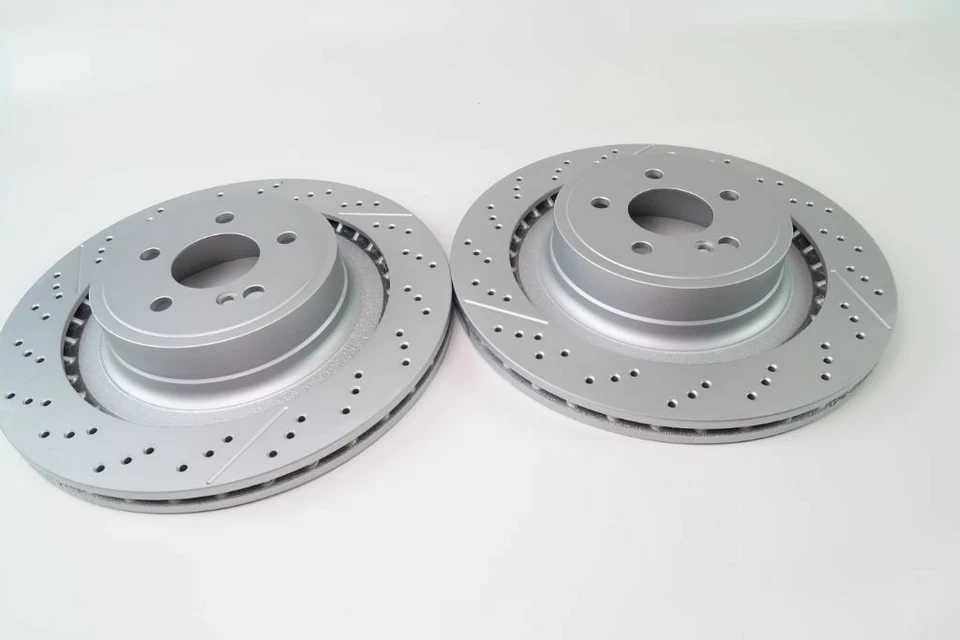 Mercedes Benz E63 AmgS C63 Cls63 Amg rear brake pads rotors TopEuro #1053 - Image 3 of 4