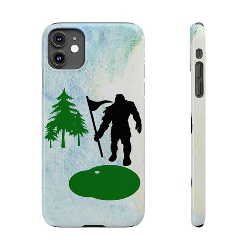 Slim Phone Cases for iPhone 7-14 My Bigfoot Golf Buddy - Picture 45 of 71
