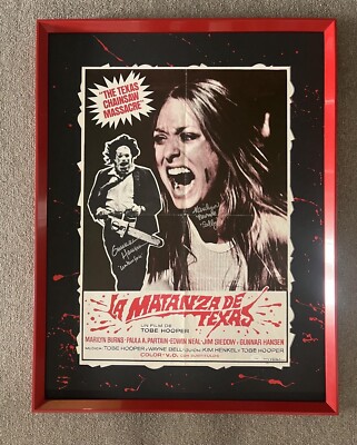The Texas Chainsaw Massacre Spanish 1974 Released Original Poster