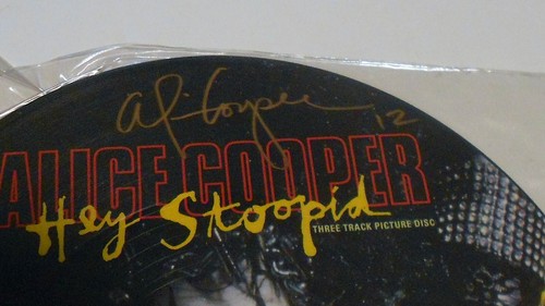 Alice Cooper Signed Hey Stoopid Three Track Picture Disc 12" JSA CERT - Picture 3 of 4