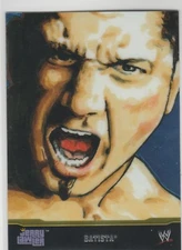  2014 Topps Chrome WWE Champion Portraits Batista #9