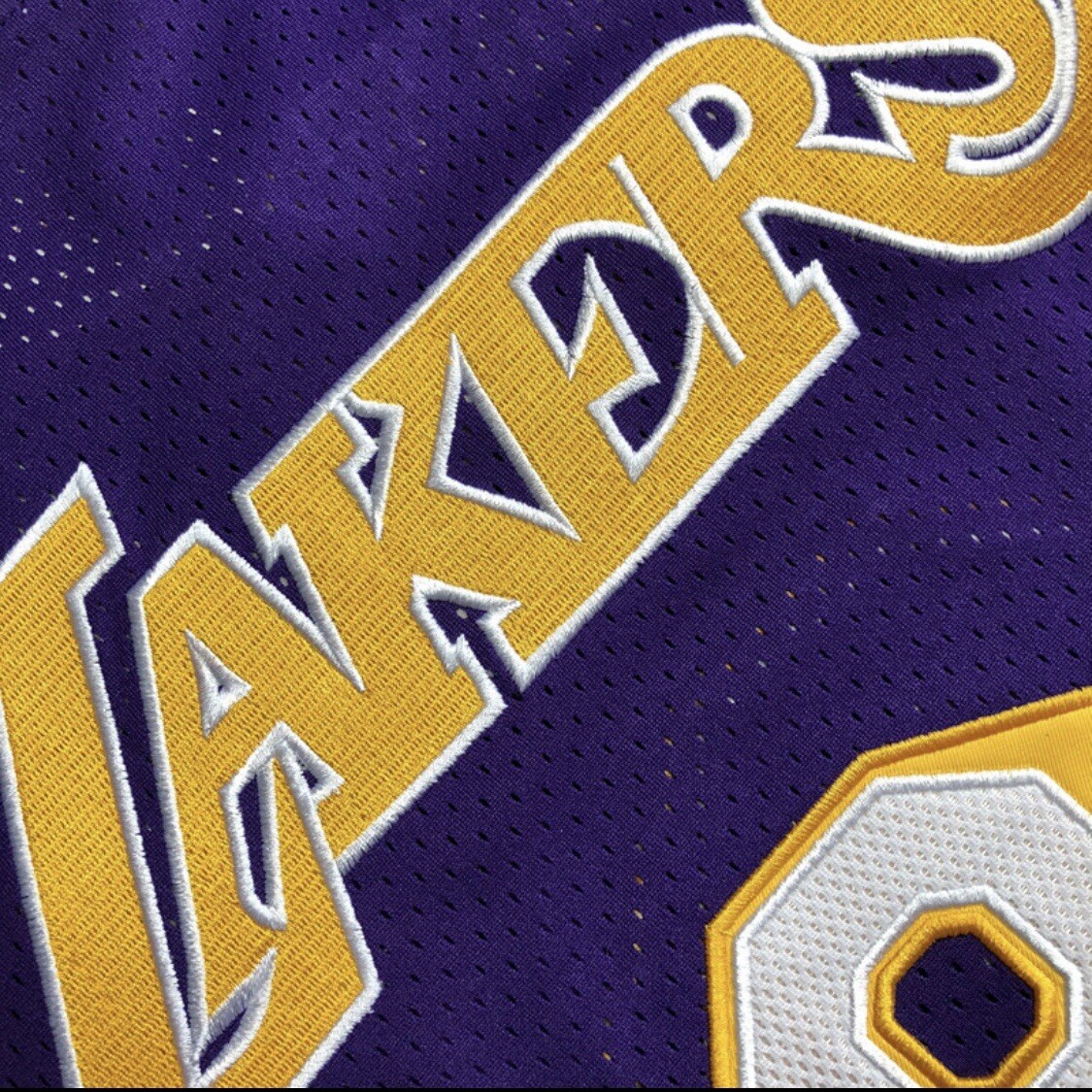 Kobe Bryant Large Lakers #8 98 All-Star Mitchell & Ness Hardwood