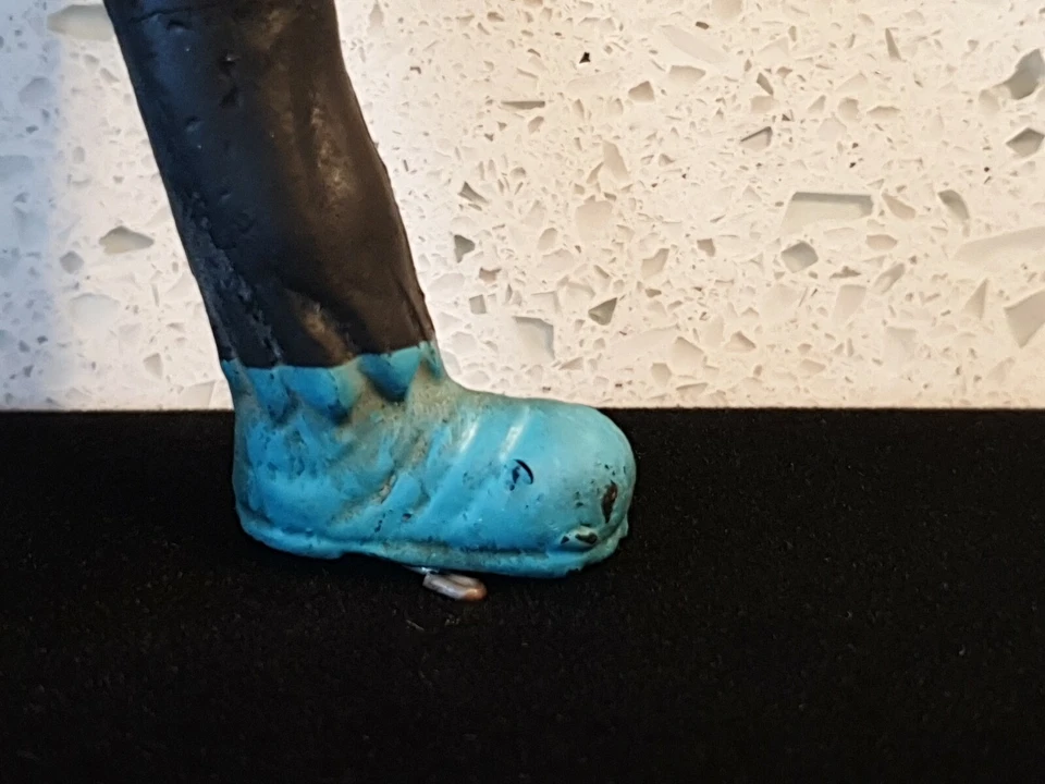 Boneco de ação raro antigo vintage Frankenstein 1974 monstros brinquedo universal infantil - Imagem 4 de 4