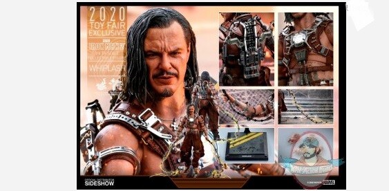 1/6 Scale Marvel Iron Man 2 Whiplash MMS Exclusive Hot Toys