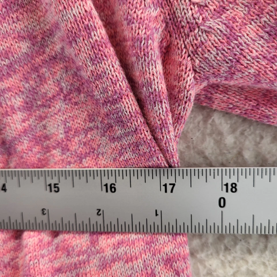 Circo Sweater Girls Extra Large Pink Open Cardigan Long Sleeve Hooded Heavy - Image 3 of 4