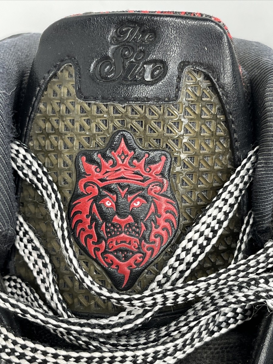 Nike Zoom LeBron 6 Bred 2008 LeBron James The Six 346526-101 Men's